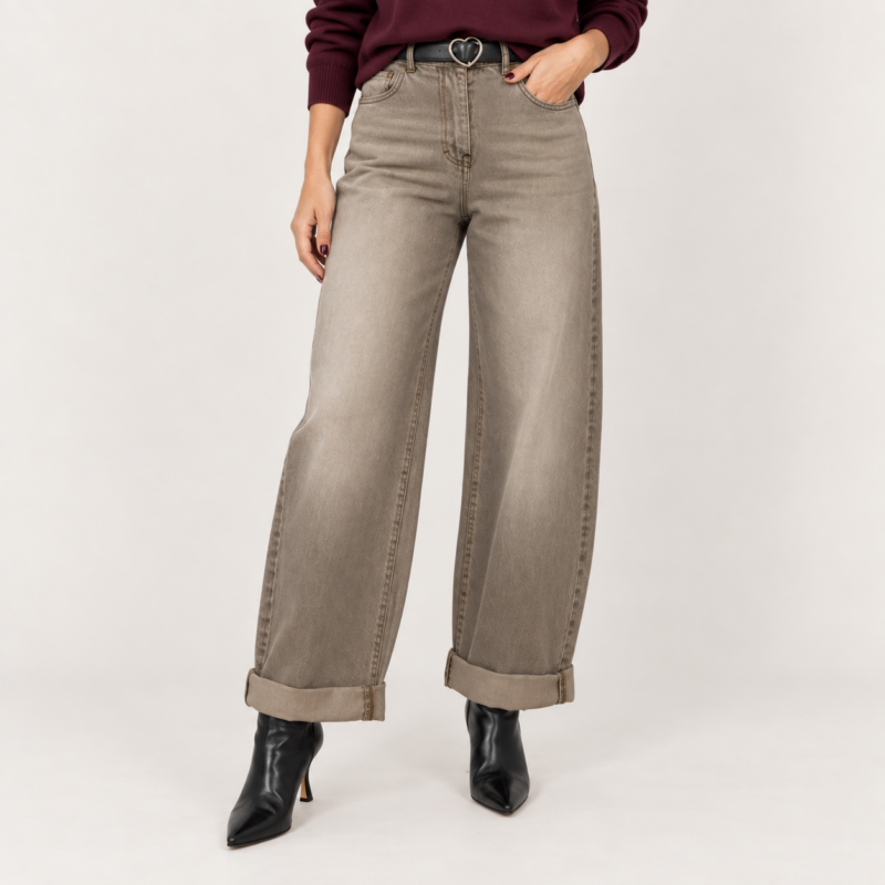 HAVEONE - Jeans STELLA denim nero