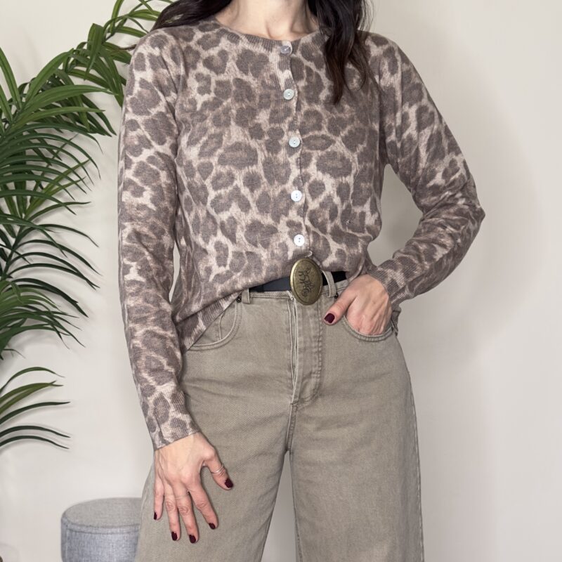 SUSY MIX - Cardigan maculato
