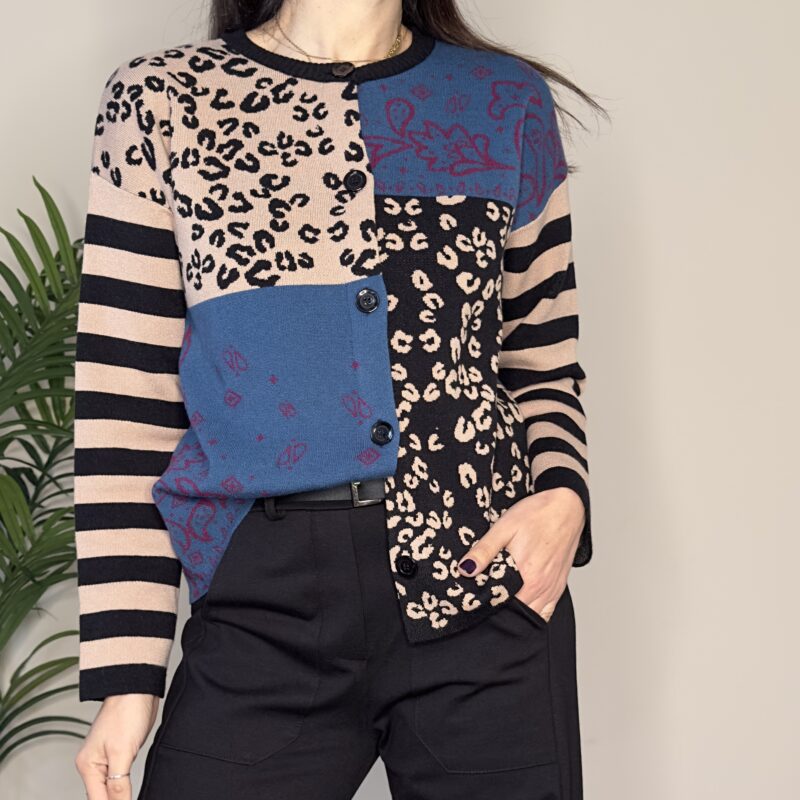 BLUE JOINT - Cardigan animalier